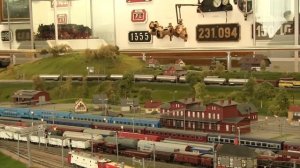 Макет в железнодорожном музее Бухарешта / Model railwau at Bukarest railway museum
