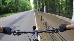 По Кусково на велосипеде