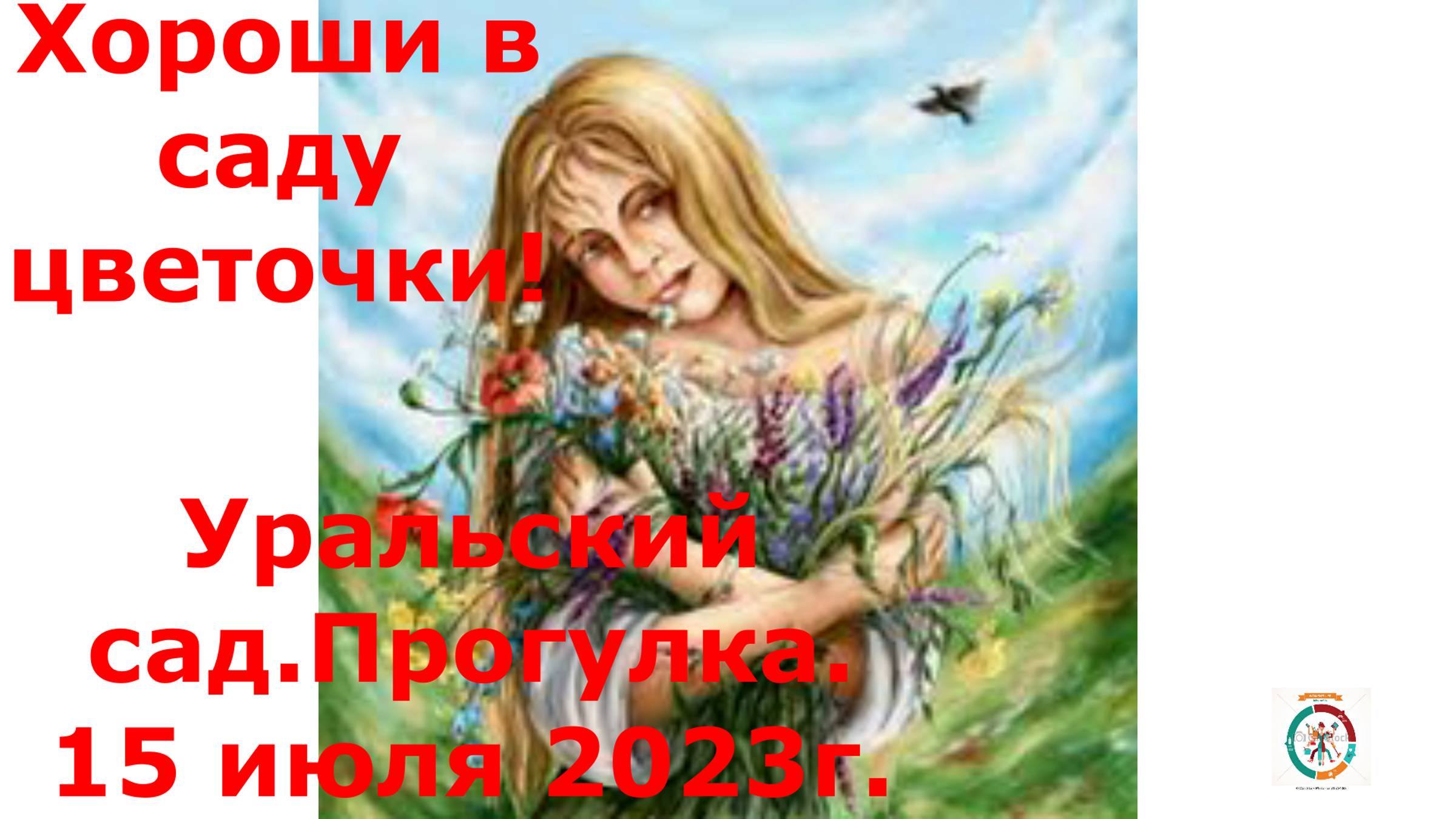 Дача № 2. Выпуск 27.Цветы уральского сада. Прогулка 15.07.23г.