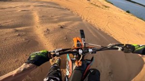 ЗАКЛИНИЛ ГАЗ!  KTM SX 150