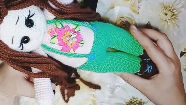 (схема по вязанию)🔥кукла,КрЮчКоМ