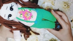 (схема по вязанию)🔥кукла,КрЮчКоМ