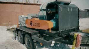 Прицепной измельчитель КЕДР М400 от компании КузбассДробМаш