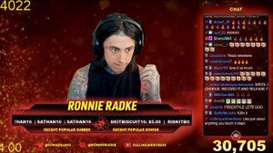 Ronnie Radke new song with Bizarre d12,  freestyle rap, on Twitch Livestream, Falling In Reverse