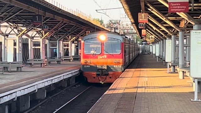 Электропоезд ЭД4М-0273 станция Лосиноостровская