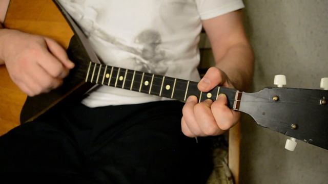 Разборы для балалайки. Песня гр. Чайф - "Собираю марки" смотреть онлайн