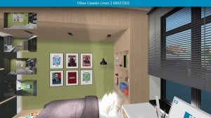 Обои Caselio Linen 2 68527203 в интерьере. визуализация и фото.