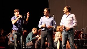 "Баритоны XXI века". фрагменты репетиции