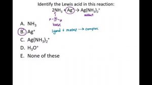 Lewis Acid-Base Model