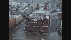 Осень. Дождь и снег в Москве (х/ф Служебный роман, съёмки 12 окт.1976 года, муз. Андрея Петрова)