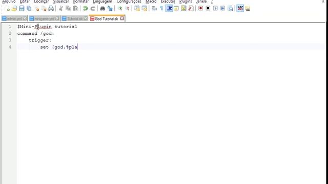 Criando Comandos - Plugin Skript #01 - Servidor de Minecraft #14 смотреть онлайн