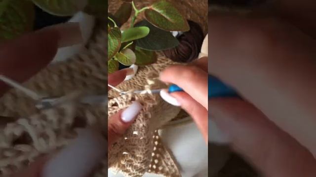 СВЯЗАЛА КОСЫНКУ КРЮЧКОМ #вязаниекрючком #мода #вязание #одежда смотреть онлайн