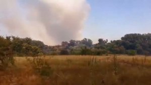 Пожар в станице Митякинской Ростовской области