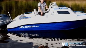 Обзор комбинированного катера НЕМАН 500 с мотором YAMAHA F80 DETL