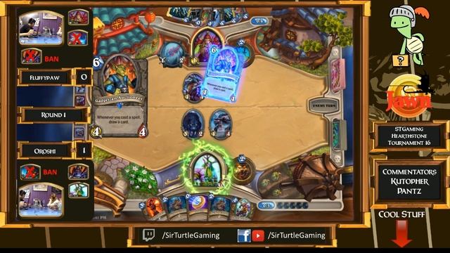Oroshi vs FluffyPaw - STG Hearthstone Tournament 16