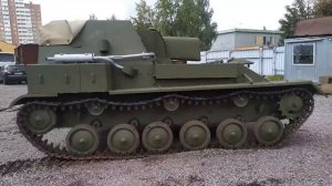 СУ-76М из музея "Битва за Ленинград"