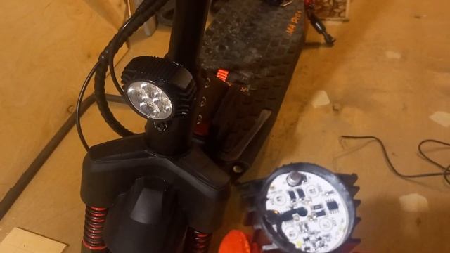 регулировка фонаря куго кирин м4 про + ( kugoo kirin m4 pro + ) смотреть онлайн