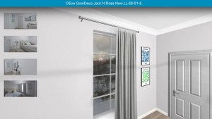 Обои GranDeco Jack N Rose New LL-09-01-6 в интерьере. Визуализация и фото.
