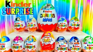 Kinder Surprise Mix! Распаковка Разных Серий Киндер Сюрпризов!Kinder Joy Funko, Kinder Maxi, Natoons