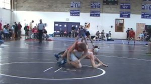 MIAA 182 pound wrestling final - McDonogh's Tyler Patrick vs. Loyola's Jake Nordhausen - 2/9/13