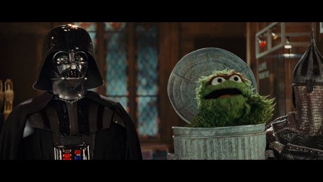 Night at the Museum Battle of the Smithsonian - Darth Vader and Oscar the Grouch смотреть онлайн