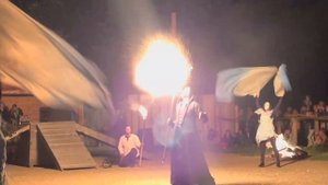 Огненное шоу. Поселение викингов "Кауп". 29 июля 2023 г.