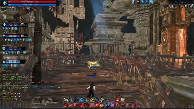 TERA Fane of Kaprima Dangeon Walkthrough Archer смотреть онлайн