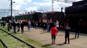 Ретро-поезд Победа