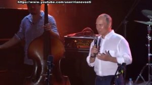 Путин неожиданно посетил Джазовый Фестиваль в Коктебеле