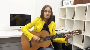 Anya May - Set fire to the rain by Adele (acoustic cover) #Adele #SETFIRETOTHERAIN #AnyaMay #guitar