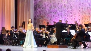 Калужский молодёжный симфонический оркестр и солистка Большого театра  Анастасия  Сорокина.