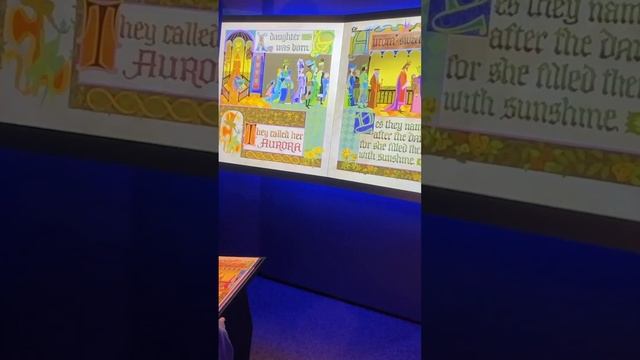 Projection Mapped Story Book - Exhibitry VISITS: Disney100