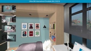 Обои BN International Smalltalk BN 219316 в интерьере. визуализация и фото.