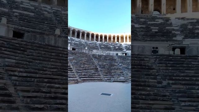 Aspendos antik kenti ve tiyatrosu Antalya Serik