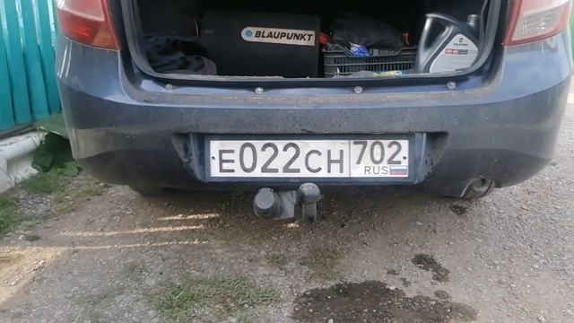 Lada Granta: Установка номерных рамок. смотреть онлайн