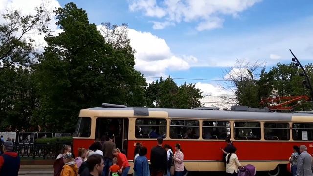 Москва. Выставка городского ретро транспорта на Чистопрудном бульваре. Часть 1. Июнь 2022 года.