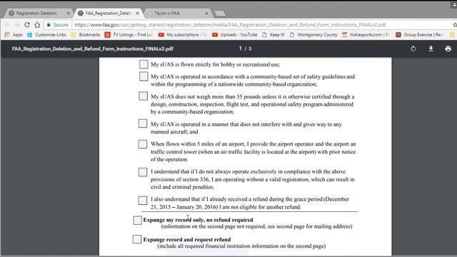 How to unregister your drone with the FAA - and FAA registration deletion refund form смотреть онлайн