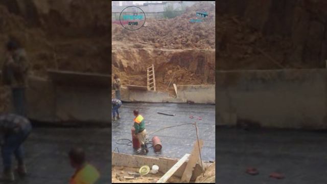 Строительство теплотрассы в Лобне