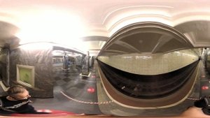 Сокольники. Московское Метро. 4К 360 VR Video. Moscow Subway.