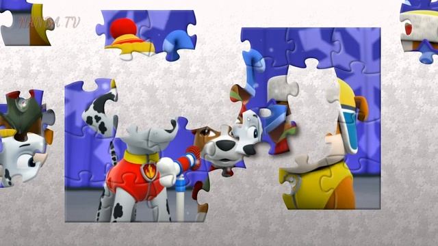 Рок изпълнение на Пес патрул🎵 Невероятна пъзел игра от Nanda TV. смотреть онлайн