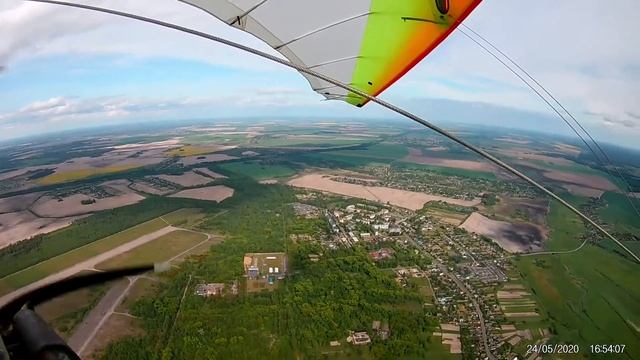 Прыжок с дельты.24.05.2020.Аэродром Зябровка смотреть онлайн