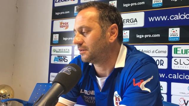 Como, mister Gallo presenta Piacenza-Como: "Ci siamo fatti un bel regalo" смотреть онлайн