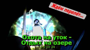 Охота на уток - Отдых на озере 03 10 24