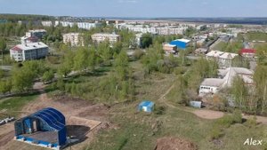 Полет над п. Дубинино (май 2021 г.)