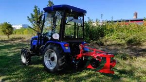 Трактор LOVOL 354 с плугом "огородник"