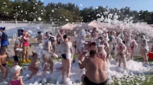 ГЕЛЕНДЖИК 2022. ПЕННАЯ ВЕЧЕРИНКА ДЛЯ ДЕТОК И ОБАЛДЕННЫЙ ЗАКАТ.  09.07.2022