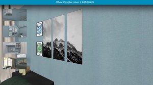Обои Caselio Linen 2 68527099 в интерьере. визуализация и фото.