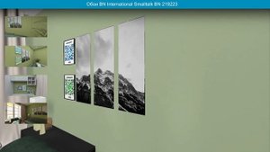 Обои BN International Smalltalk BN 219223 в интерьере. визуализация и фото.