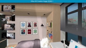 Обои AS Creation Hygge 36382-1 в интерьере. визуализация и фото.