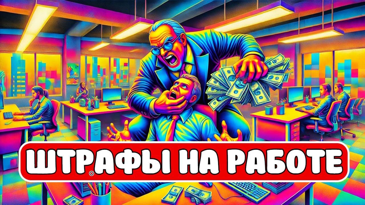 Штрафы на работе! Законно ли? #работа #деньги #работамечты
